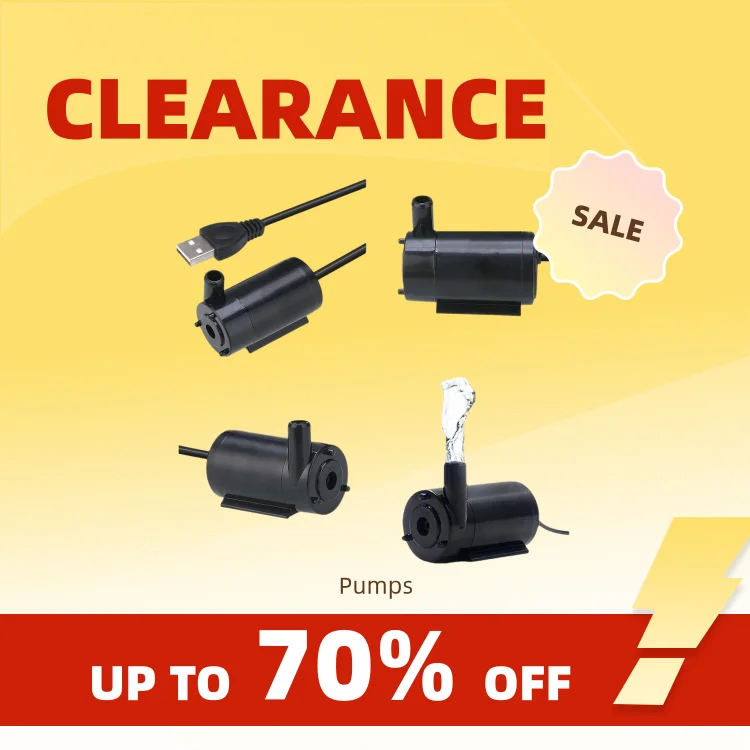 Clearance_DC 3-5V USB Micro Submersível Mini Bomba de Água de Baixo Ruído para Aquários Tanque de Peixes Estangão Fonte Hidroponia Garden_Conti