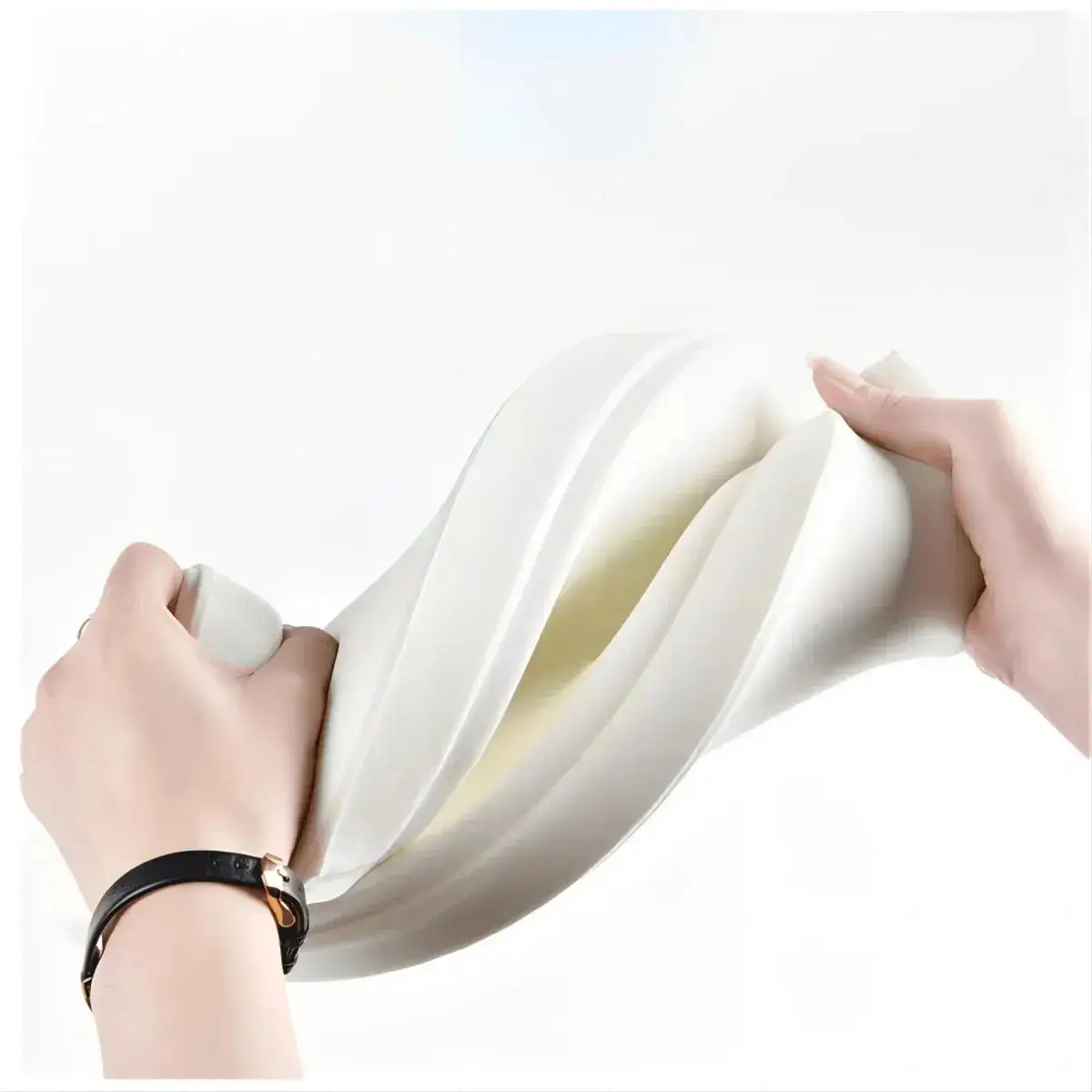 Wave ปักหนัง PU รถ Armrest Mat คอนโซลกลางส่วนที่เหลือแขนเบาะป้องกันอัตโนมัติที่วางแขนกล่องเก็บฝาครอบ Pad