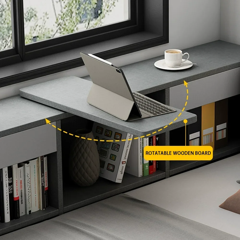 Móveis modernos que economizam espaço, armazenamento funcional para quarto, armazenamento duplo único, camas duplas para crianças