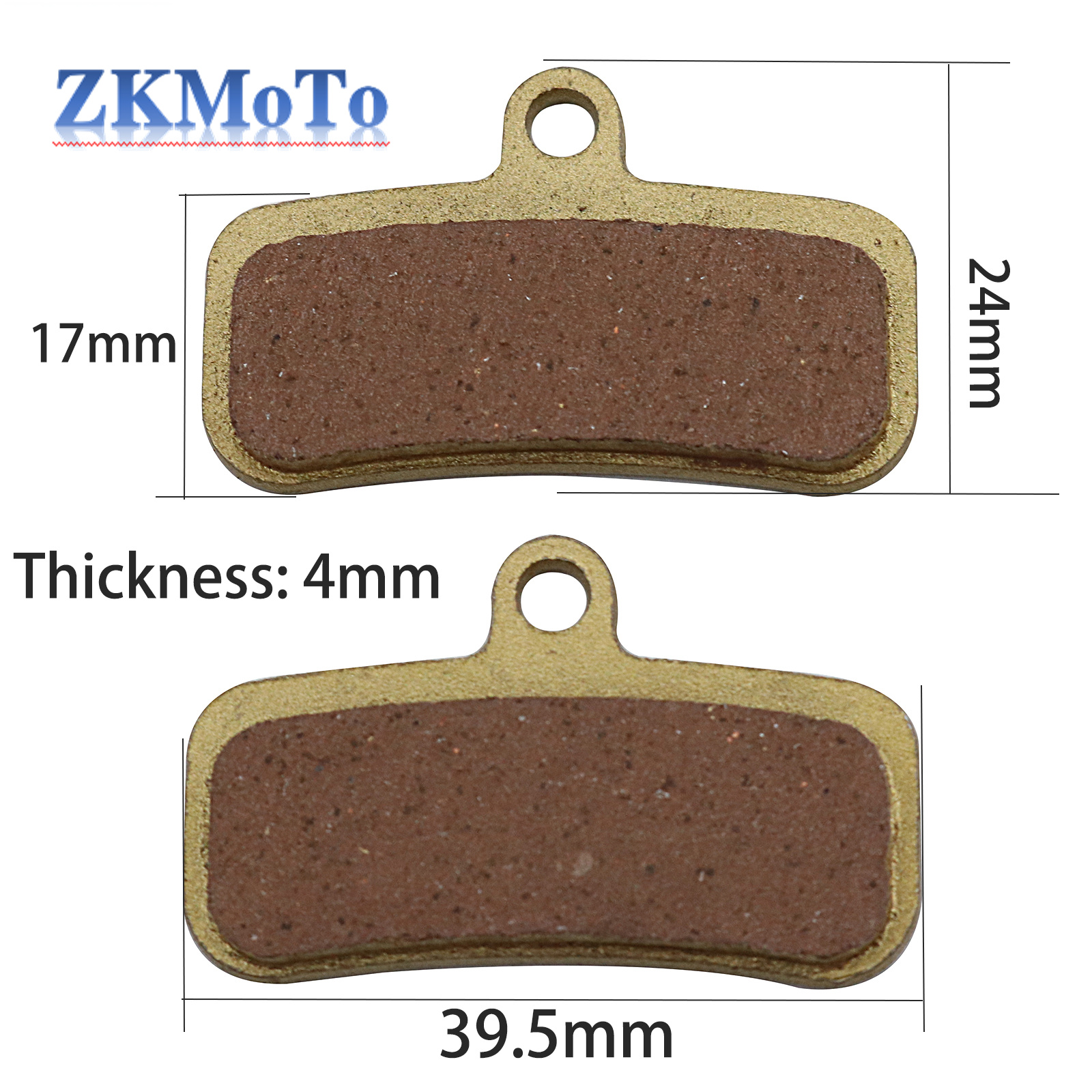 1 пара передних и задних бесшумных тормозных колодок для мотоцикла, дисковые тормозные колодки для Sur Ron Sur-Ron Surron Light Bee, электрический грязевой пит-байк