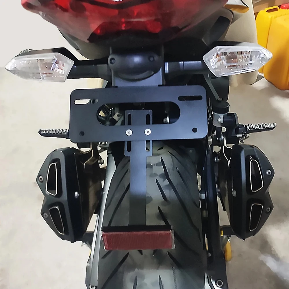 Para Honda CRF300L RALLY CRF300RX CRF300RL CRF300 CRF 300 L RL accesorios de motocicleta soporte para matrícula extender Reflector trasero