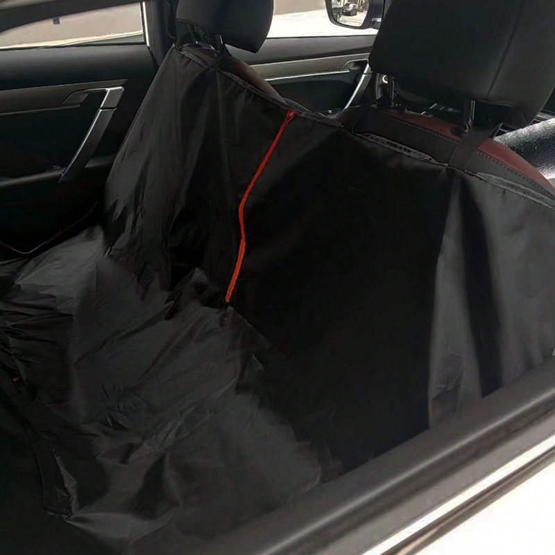 後部座席用犬用カーシートカバー、オックスフォード布耐久性のある傷防止犬用ハンモック、車、トラック、SUV用ペットシートカバープロテクター