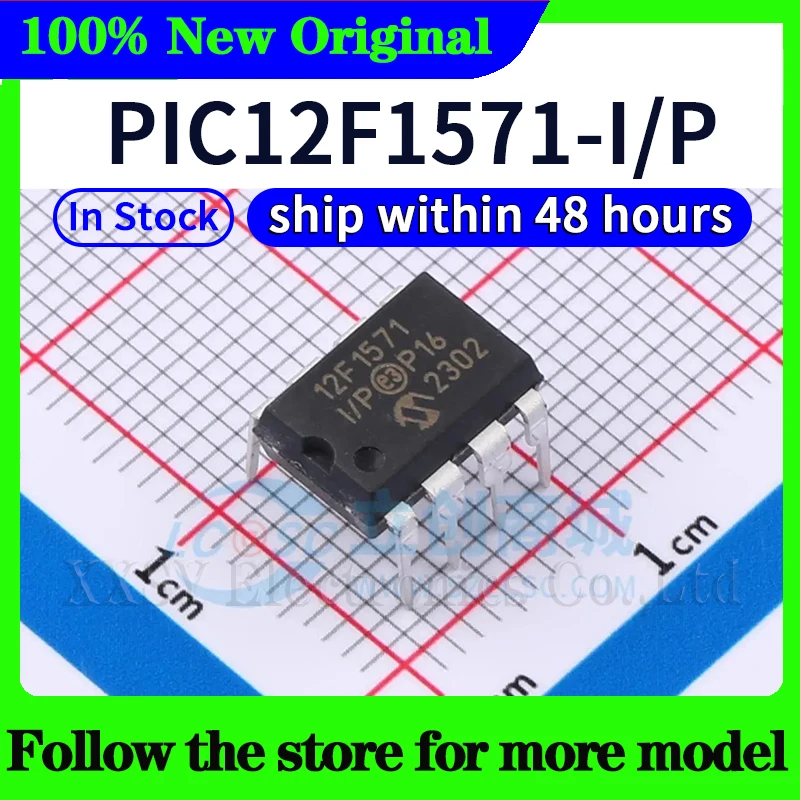 PIC12F683-I/P  PIC12F1501-I/P  PIC12F1571-I/P  PIC12F1822-I/P  PIC12F1840-I/P  PIC12C509-04-I/P  PIC12C509A-04-I/P  In stock