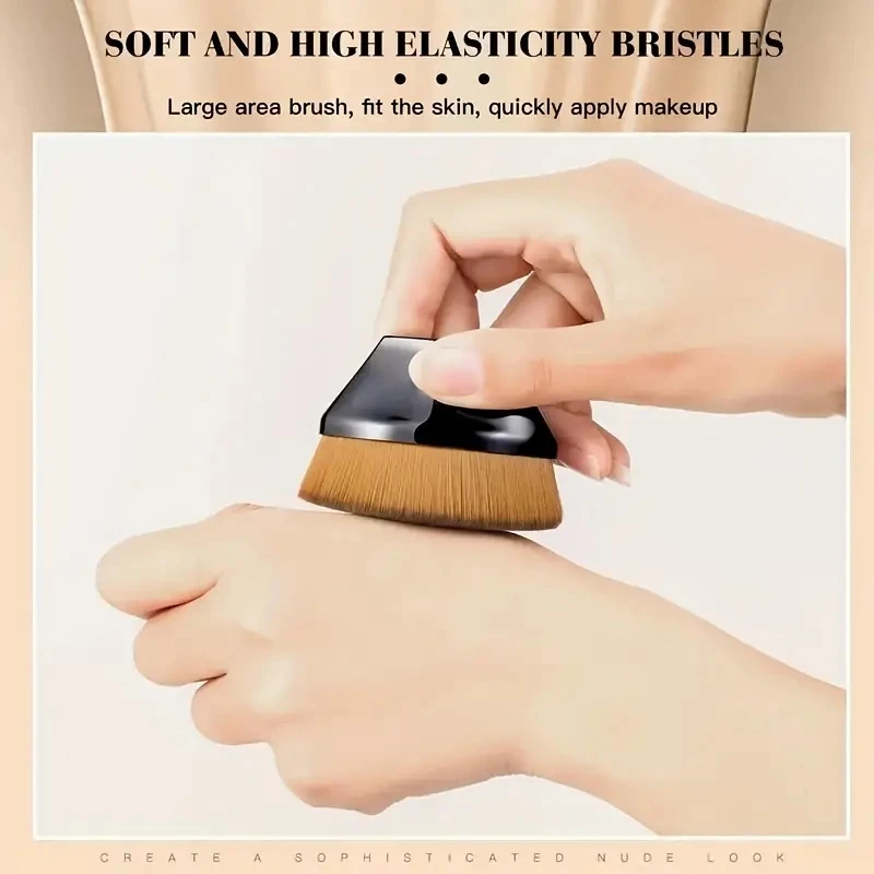 ใหม่ Magic แปรงแต่งหน้า Liquid Foundation BB ครีม No Trace Soft เส้นใยความหนาแน่นสูงผมพกพาสาวเครื่องมือความงาม