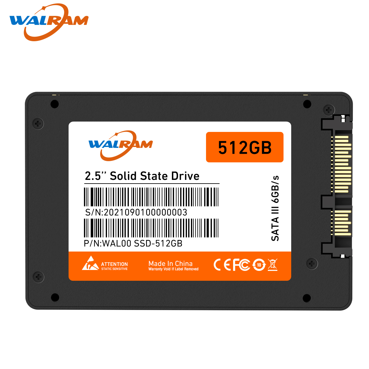 WALRAM SATA3 SSD 128GB 256GB 120GB 480GB 512GB 1TB Hdd 2.5 Dysk twardy 2.5 "Wewnętrzny dysk półprzewodnikowy 240 gb do laptopa