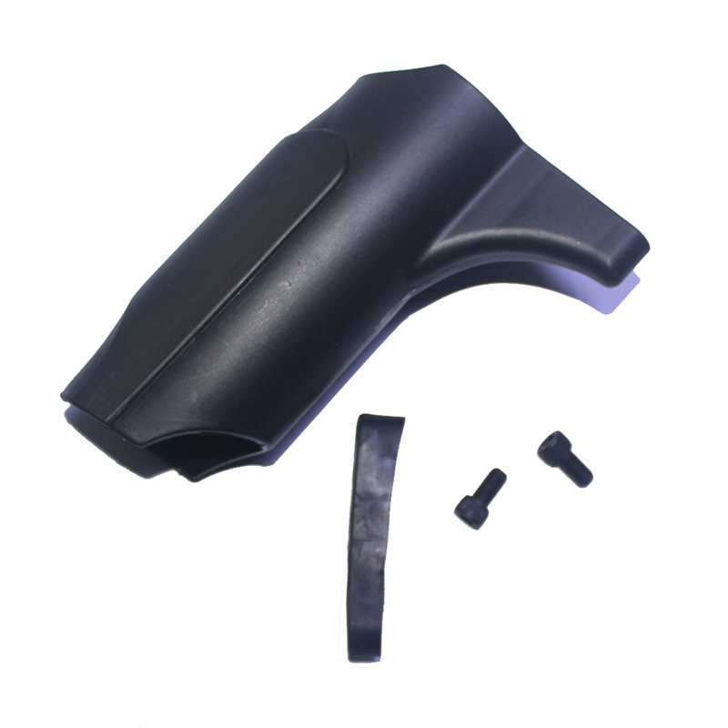 กระบอกพลาสติกป้องกันผ้าคลุมถังน้ำสีดำสำหรับ0.20L/0.35L/0.45L/0.5L แรงดันสูงขวด