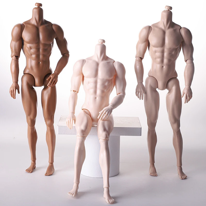 31cm Height Male Body 1/6 MJD Boy Body Normal Tan Skin Mannequin Model Strong Humanoid Doll Man Doll's Accessories Gift Toys