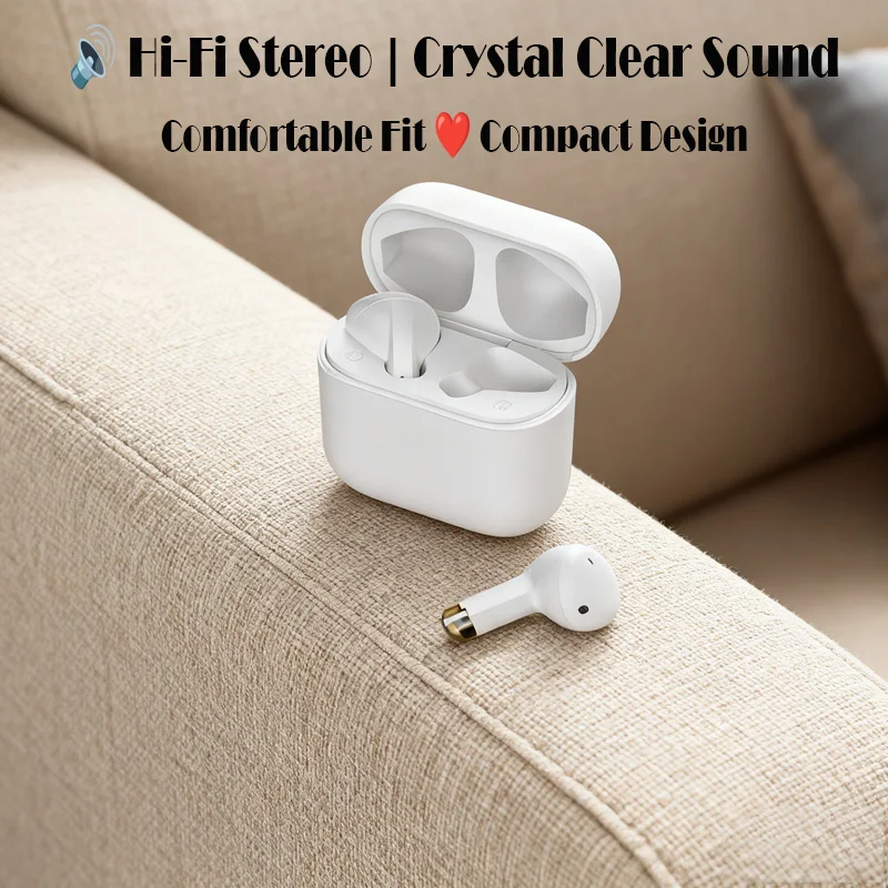 Original New TWS Wireless bluetooth noise cancelling headphone earphone headset earbuds bluetooth  for sports and game headset