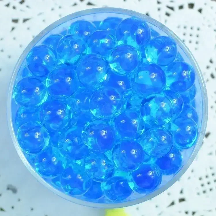 Bolas de gel Blaster Ammo Splat Gun Beads Recambio 7-8 mm Bola de agua Bala Compatible con Orbeez Gun y Splatter Ball Gun Blue Mix