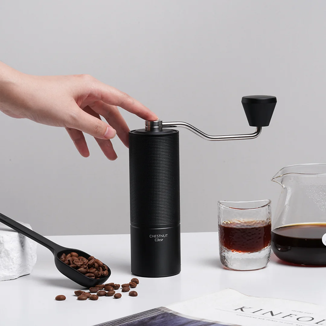 TIMEMORE Chestnut C3S / C3ESP Manual Coffee Grinder Upgrade All-metal Body & Anti-slip Design Portable Grinder S2C Burr Inside