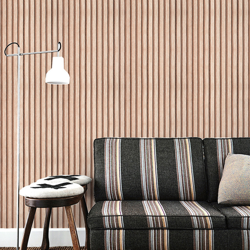 Papel de parede autoadesivo à prova d'água, imitação de grão de madeira, pvc, mesa de armário e cadeira, adesivos de parede para renovação de móveis sem costura