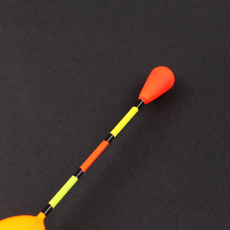 10 pçs conjunto de flutuadores de pesca bóia bobber vara de luz de pesca flutua flutuar mix tamanho cor bóia flutuante para acessórios de pesca