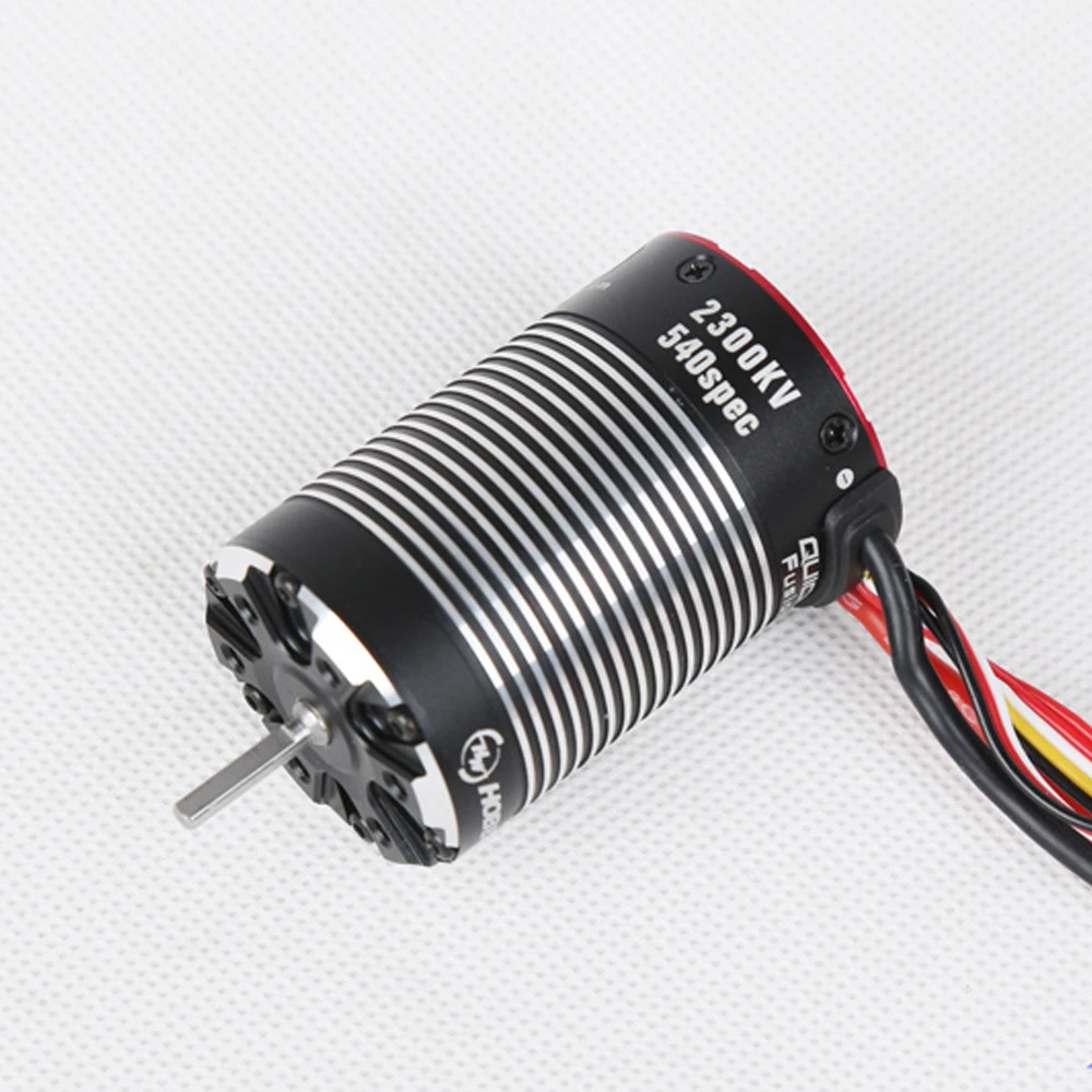 HobbyWing QuicRun Fusion PRO 540 60a 2300KV wasserdichter zwei-in-eins bürstenloser Motor, geeignet für 1:10 TRX-4 SCX10 RC-Fahrzeuge