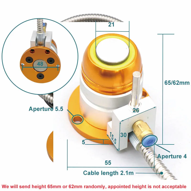Sensore automatico per utensili Sonda asse Z Mach3 Piastra tattile con controllo automatico zero NC per macchina per incisione fresatura router CNC