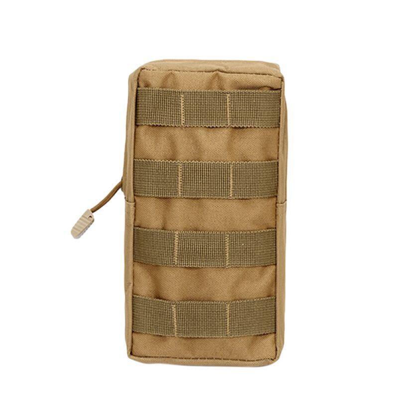 Outdoor Tactische Molle Heuptas 600d Oxford Khaki Opslag Heuptasje Voor Jacht Rugzak Tactische Vest Bevestiging