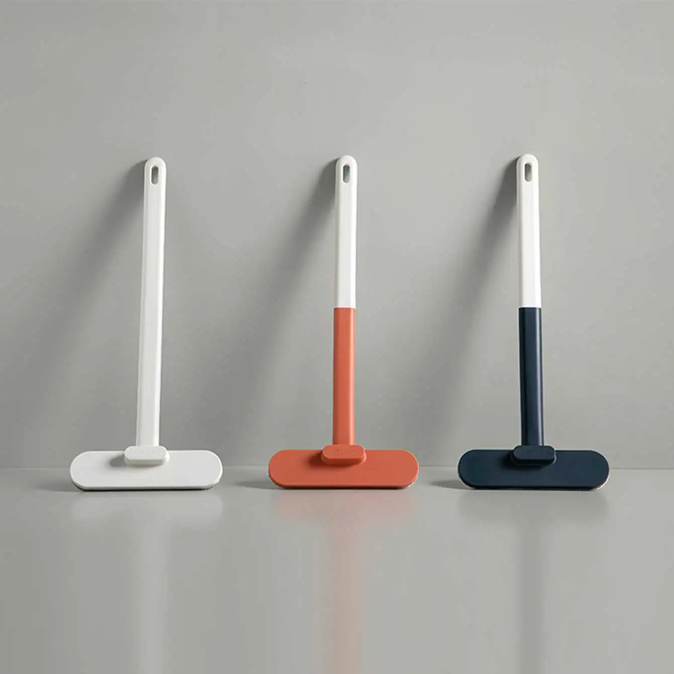 1 brosse de fenêtre multifonctionnelle à long manche, brosse de nettoyage à double usage humide et sec, brosse à verre, canapé, mur, poils d'animaux, nettoyage de tapis