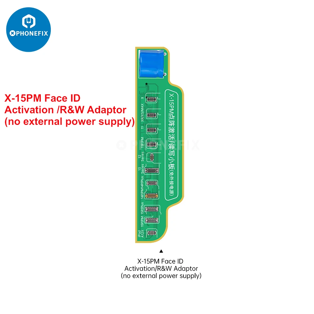 NEW JCID JC V1SE V1S PRO Dot Matrix Face LCD True Tone Photosensitive Original Color Fingerprint Battery Board For IPhone X-16pm