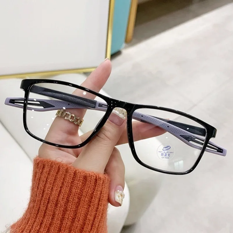 Anti-Blaulicht-Lesebrille HD-Brille tr90 Sport brille für Männer Frauen