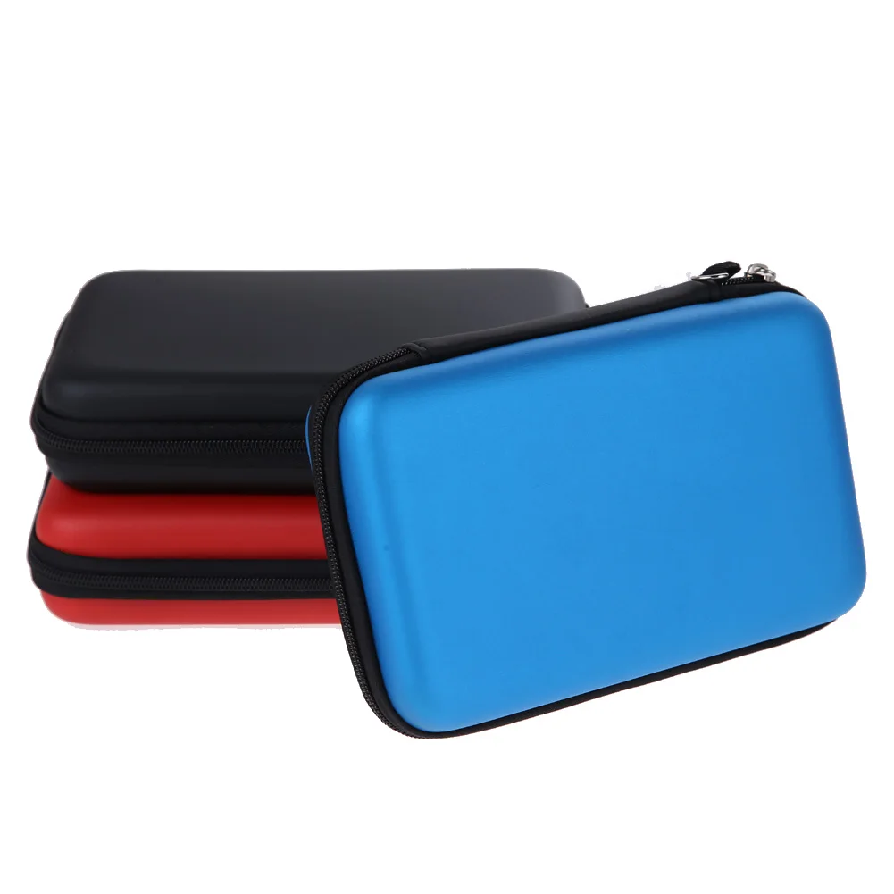 EVA Skin Carry Hard Case Bag, bolsa para Nintendo 3DS XL LL com alça, durável, geral, com zíper, compatível com 3DS XL LL