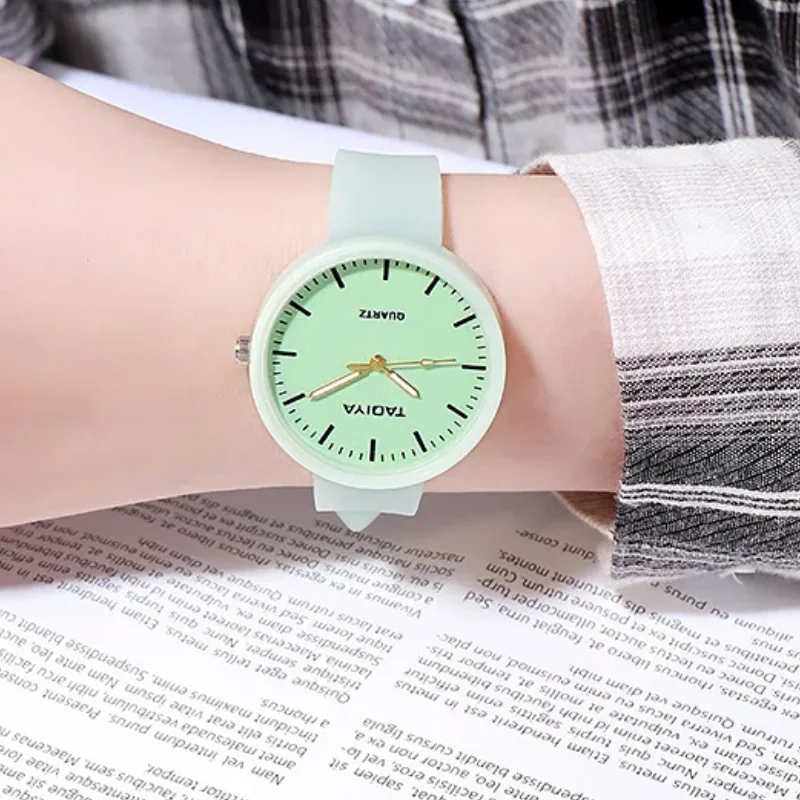 Luminous นาฬิกาเด็กสําหรับวัยรุ่น Boys Girls นาฬิกาเด็กซิลิโคนกีฬานาฬิกานาฬิกาสําหรับนาฬิกาข้อมือเด็ก Reloj Para Niños