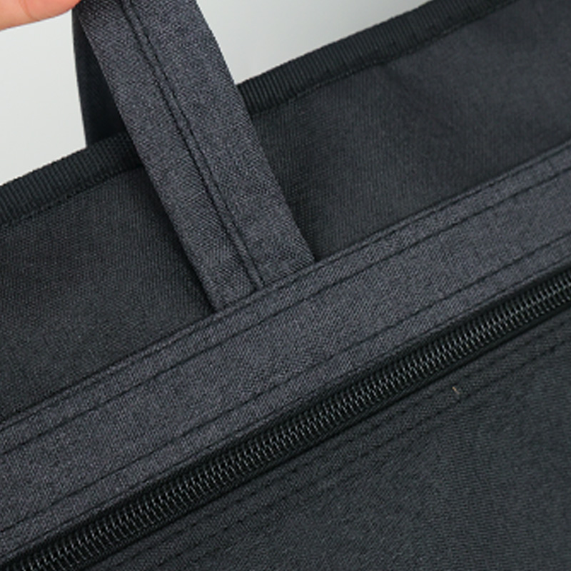 HUAJIE 1PCS A3 Oxford Cloth Briefcase – Large Capacity Waterproof Bag for 16" Laptop, iPad, Travel & Business Use