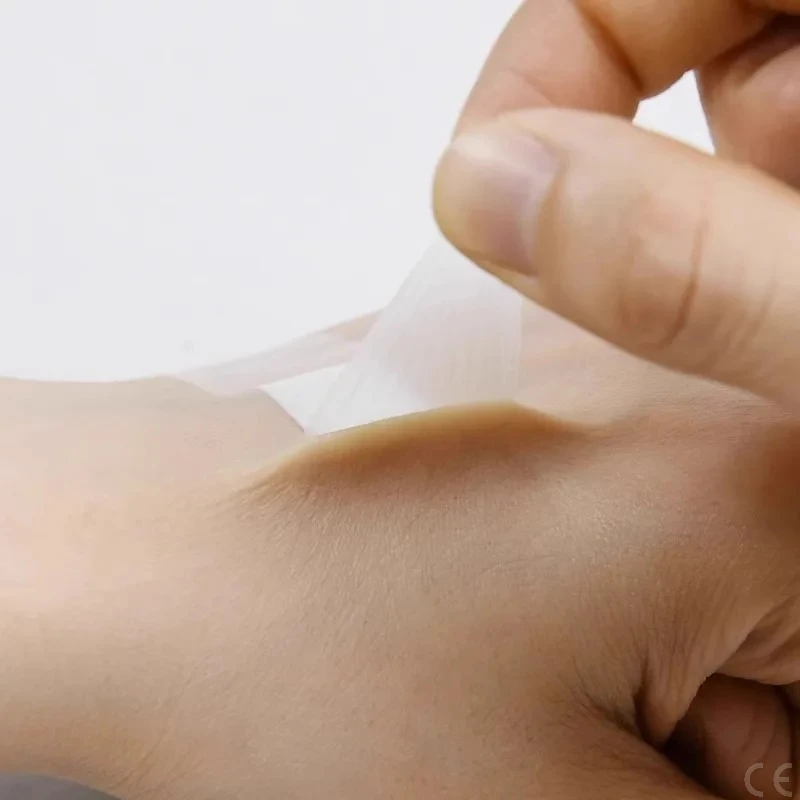 120 piezas de tirita impermeable, transparente, invisible, hemostática, transpirable, antidesgaste