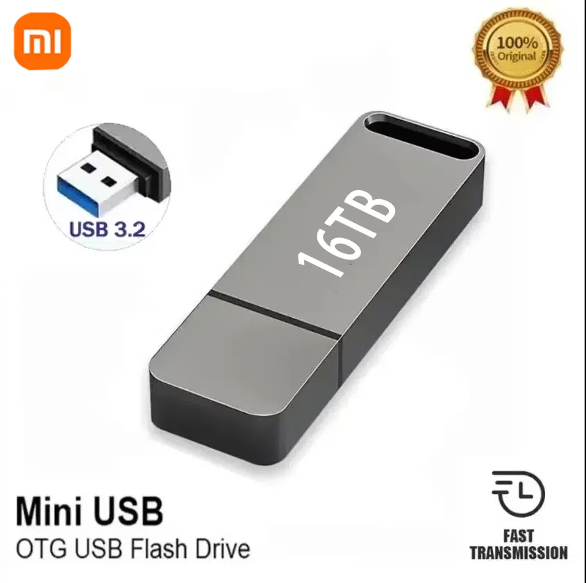 USB-флеш-накопитель Xiaomi, 4 ТБ, USB 3,2, 8 ТБ