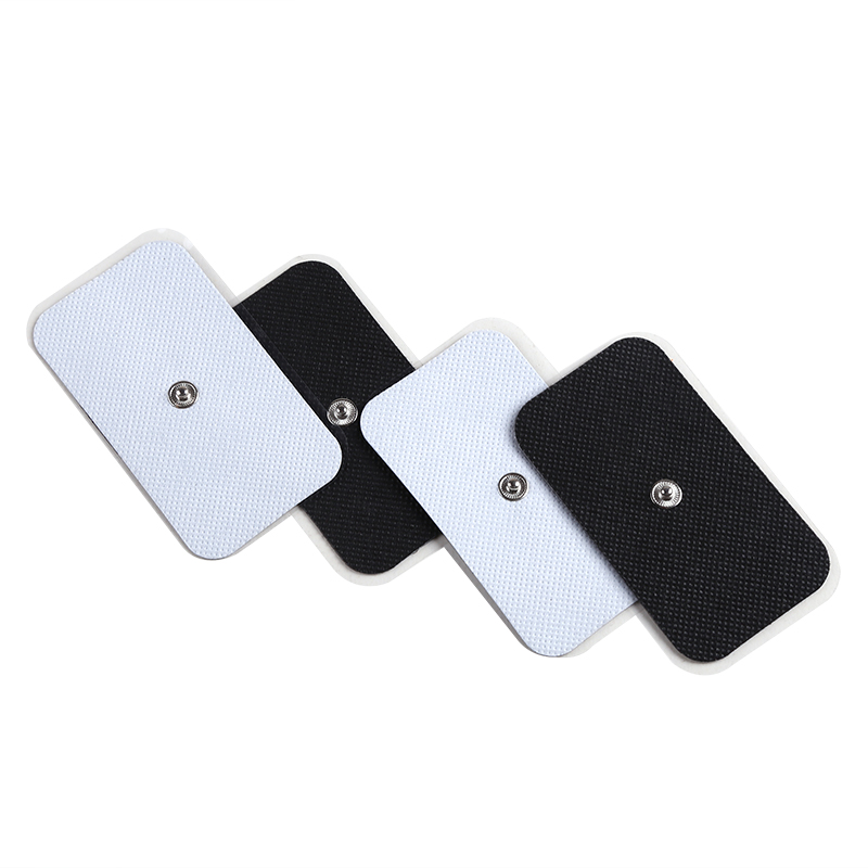 แผ่นอิเล็กโทรดอิเล็กโทรด Self กาวเจลสําหรับ Tens Ems เส้นประสาทผ่อนคลายกล้ามเนื้อแพทช์การฝังเข็มกายภาพบําบัดเครื่อง