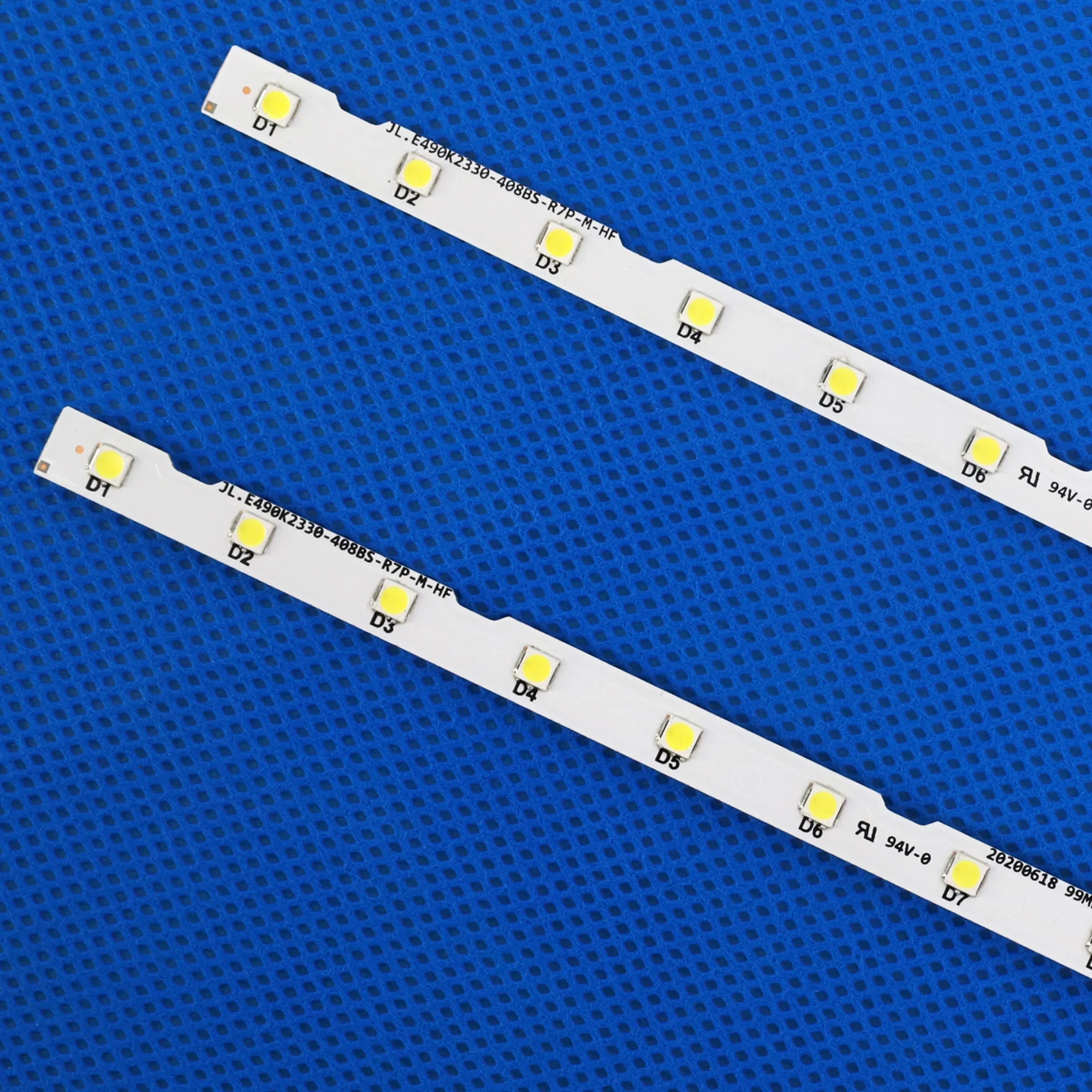 Faixa de retroiluminação LED para UE49NU7100 UE49NU7170 UE49NU7300 UN49NU7100 UE49NU7670 UE49NU7140U NU7100_STS49081 AOT_49_NU7300 2 PCS