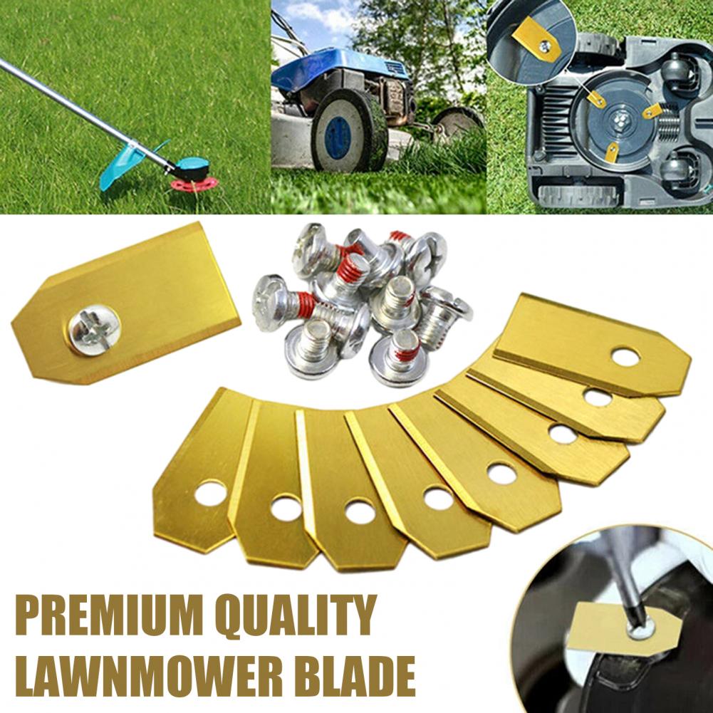 12/36Pcs Lawnmower Blade For Segway Navimow I105E I108E H500EVF Robot Part Lawn Mower Blade Replacement Accessories With Screws