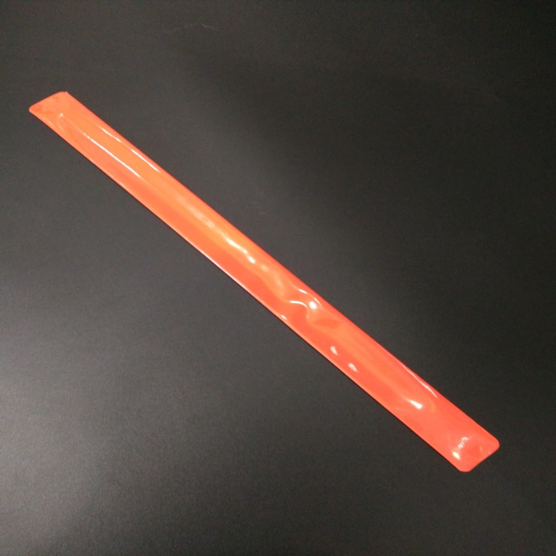 40CM 큰 반사 완장 손목 밴드 슬랩 밴드 다리 스트랩 스포츠 러닝 자전거 타기 안전 가시성을위한 안전 반사판