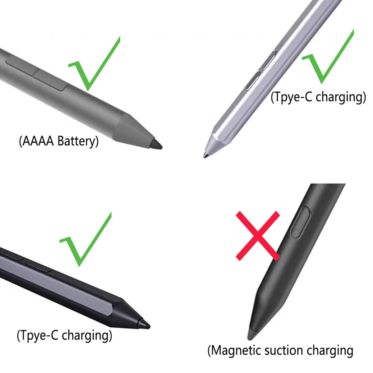 ใหม่ล่าสุด 2 ชิ้นปากกาสไตลัสเคล็ดลับสําหรับ Lenovo Xiaoxin ปากกา Precision ปากกา 2 Tab P11 Pad/Pad Pro/Pad