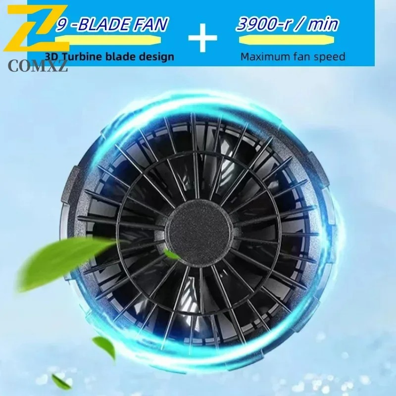 Cool Jacket Heren Heet weer Werk 2-ventilatorjas USB-koeling Airconditioning Kleding Dames Lichaamskoeling Vissen Kleding Vest