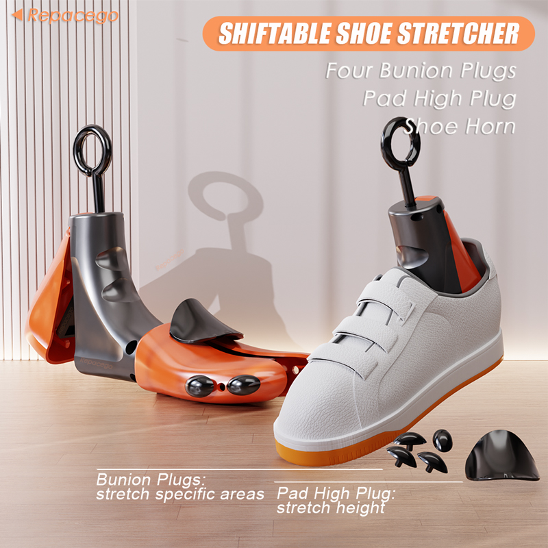 Repacego 1 Pcs Shoe Stretcher Shoe Trees Universal Unisex Men Women Adjustable Length Width high low top shoes Extender Keeper