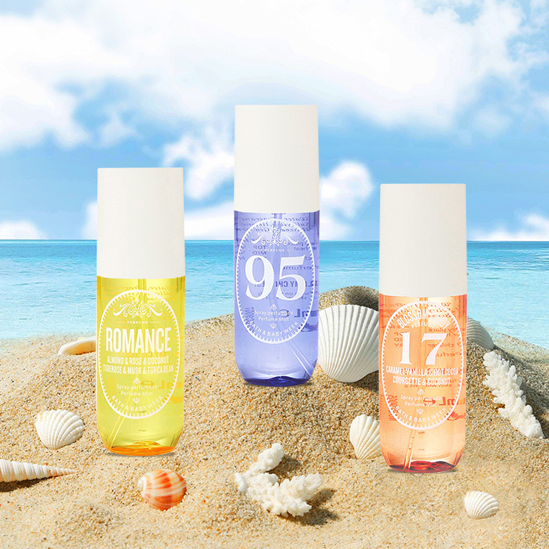 90ML Perfume Fragancia Corporal Niebla Cabello Spray Corporal Fragancia Hidratante Piel para Belleza Heath Revigorante 7 Regalos de Estilo