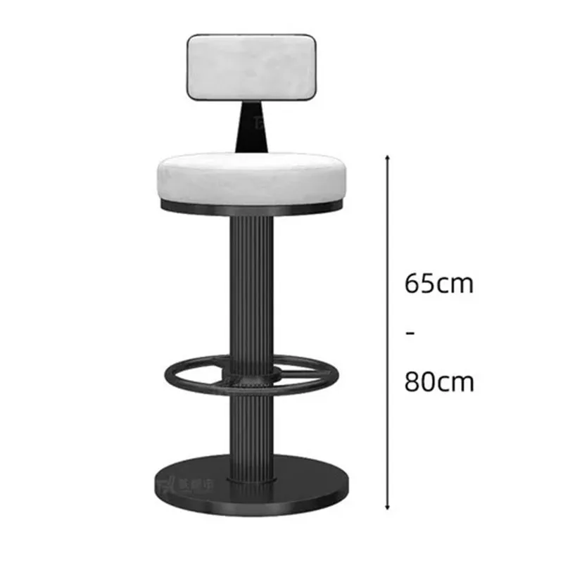 Sgabelli da bar regolabili in altezza bancone cucina Nordic minimalista elegante salone sedie da pranzo parrucchiere Banqueta mobili moderni