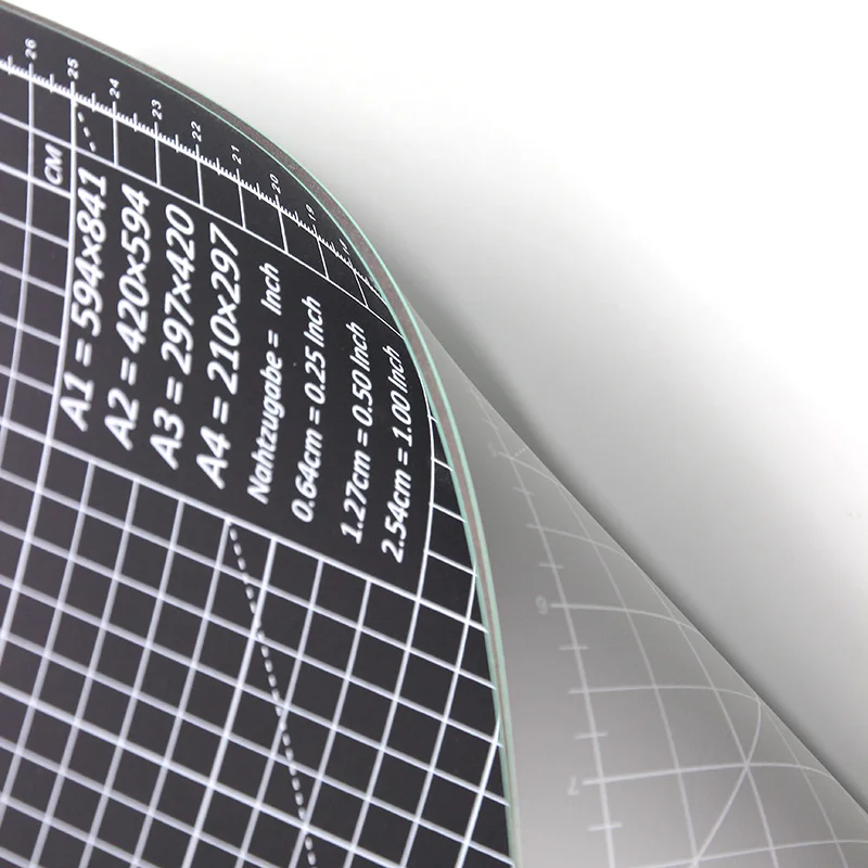 60*45cm A2 PVC Cutting Mat Board Durable Self-healing DIY Sewing Student Art Paper Engraving Pad Leather Craft Tool