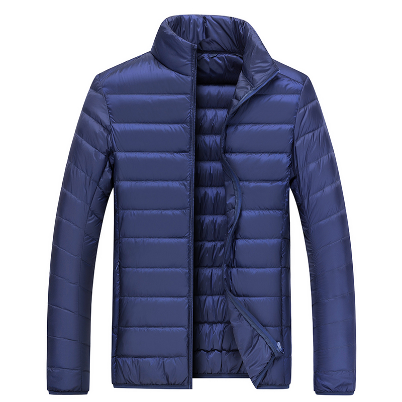 Doudoune coupe-vent imperméable pour hommes, vestes décontractées pour hommes, chaud, printemps, automne, hiver, toutes saisons, 90%