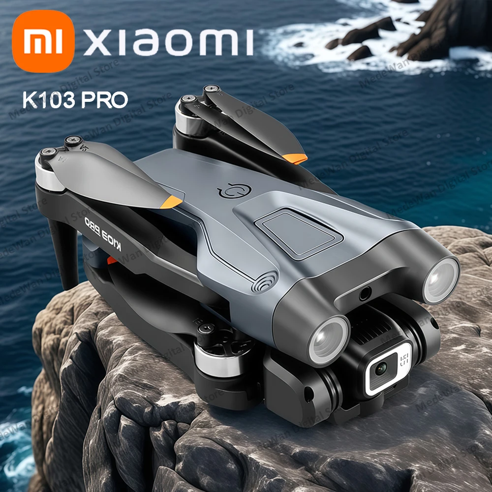 Xiaomi K103pro Drone Profesional Dual HD Camera Luchtfotografie FPV Helikopter Obstakel vermijden Opvouwbare RC Quadcopter Speelgoed