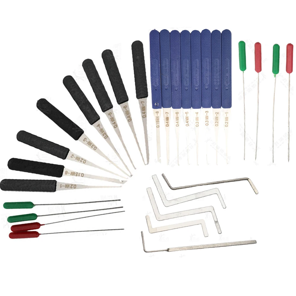 Locksmith Extractor Tools Kit Broken Key Remove Tool Set with Tension Wrench Tools for Family,Home Life Helper