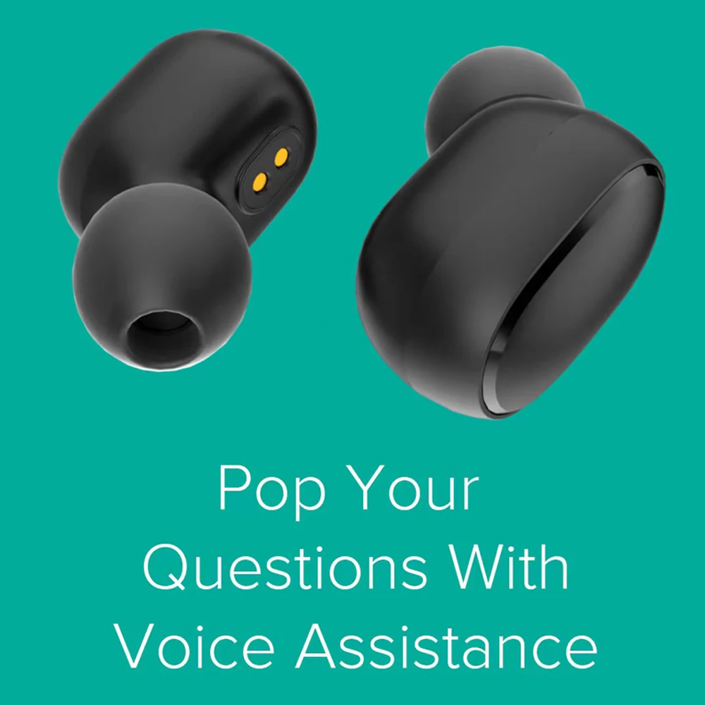 Xiaomi-auriculares inalámbricos Redmi Buds Essential versión Global, cascos con Bluetooth y micrófono, clásicos Ture, con Control táctil
