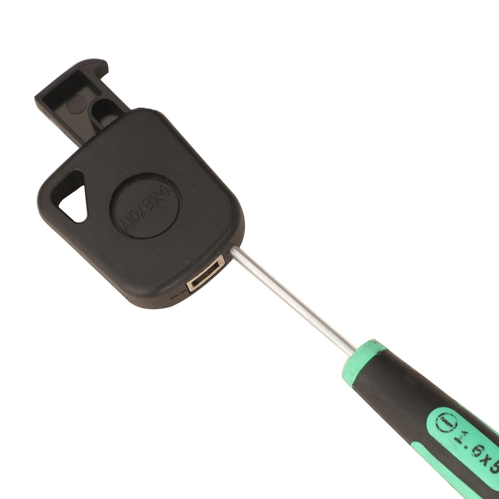Jingyuqin 10 Stück NEUE Original Universal KEYDIY Transponder Auto Schlüsselanhänger Shell # 02Version Hülle für KD VVDI Schlüsselkopf