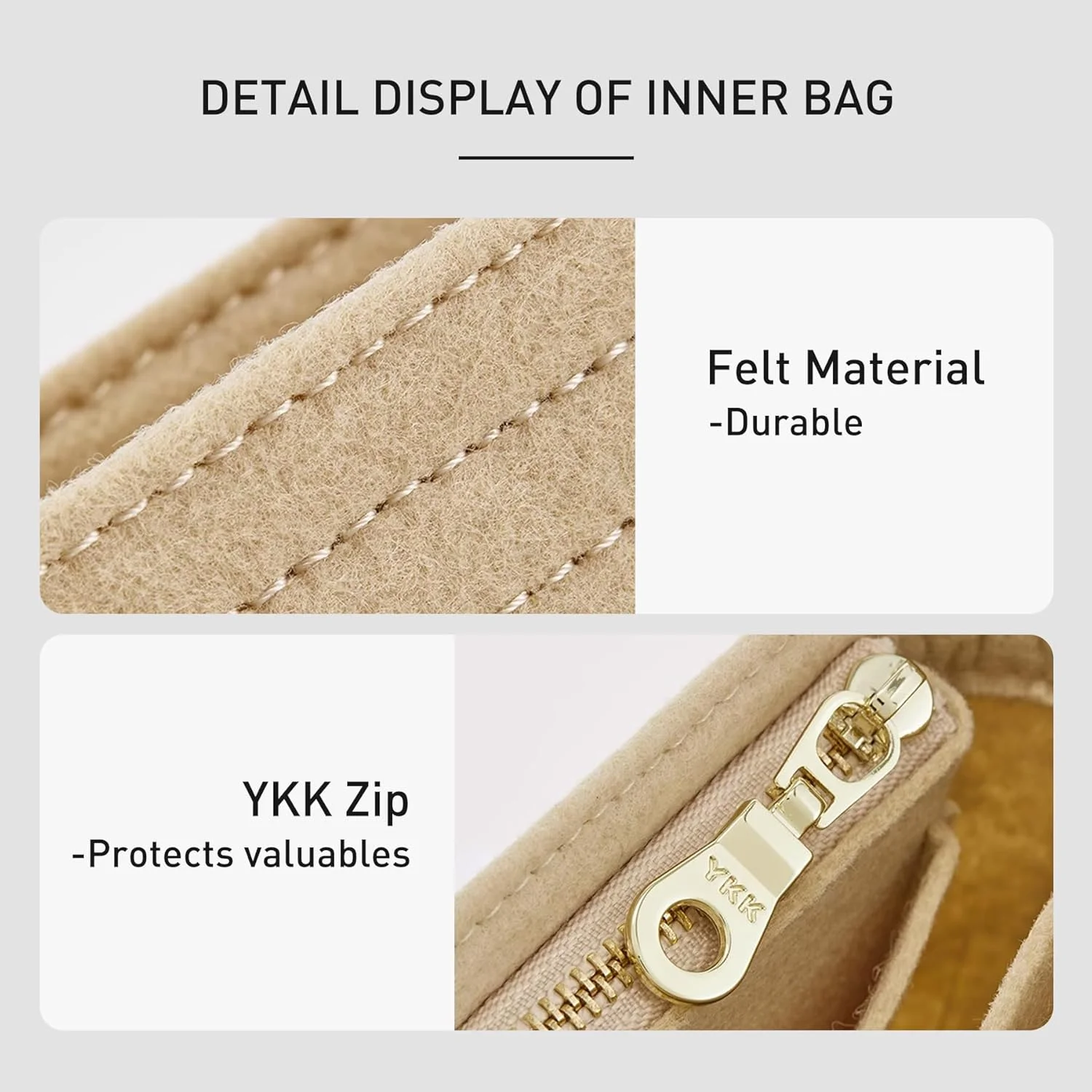 Bag Insert For LongChamp Mini Bag Organizer Felt Mini Bag Organizer for le pliage Green Pouch with Handle Small Handbag Shaper