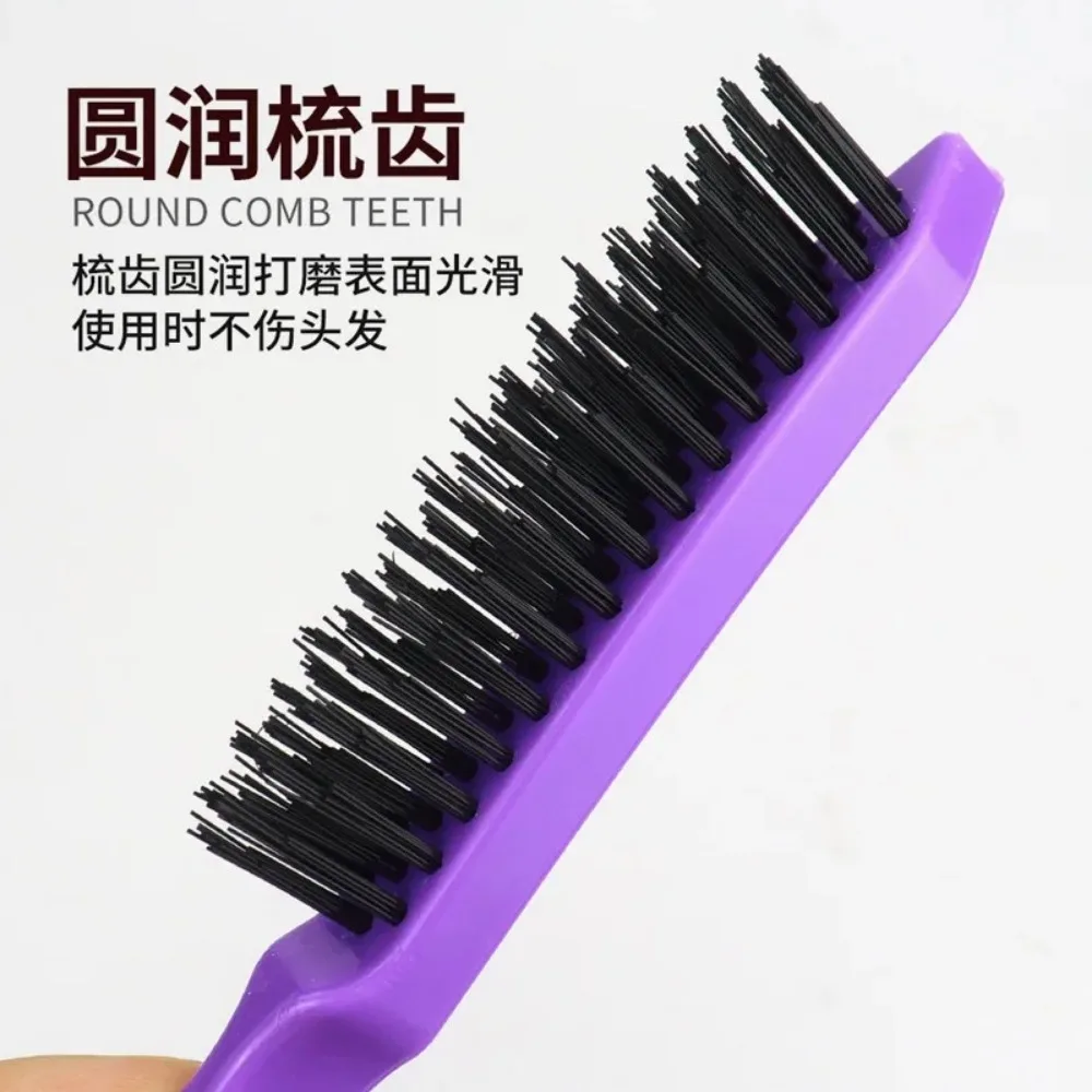 Explosive Three Rows of Bristle Comb Coiffure Curly Hair Fluffy Comb Evening Styling Comb Studio Pointed Tail  Для Волос