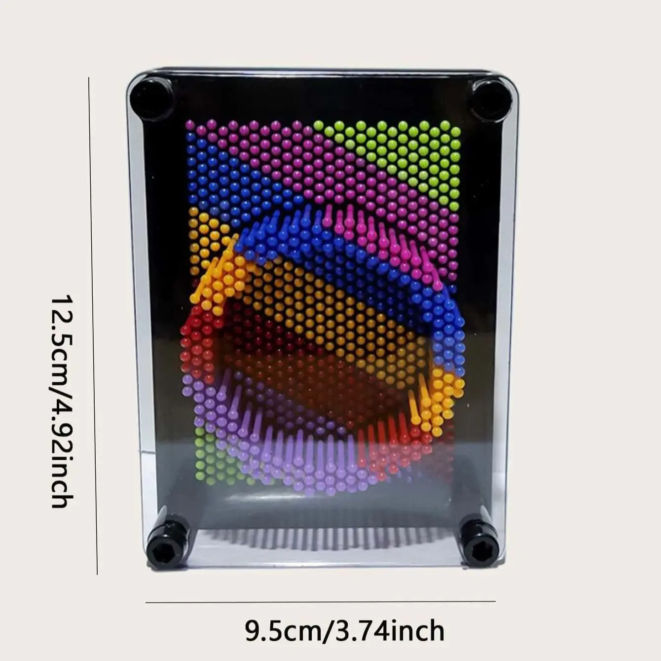 3D Clone Pin Compression Art Clone Hand Model Children's Toy Screen Insertion Pin Board Sculpture Painting Carving Illustration