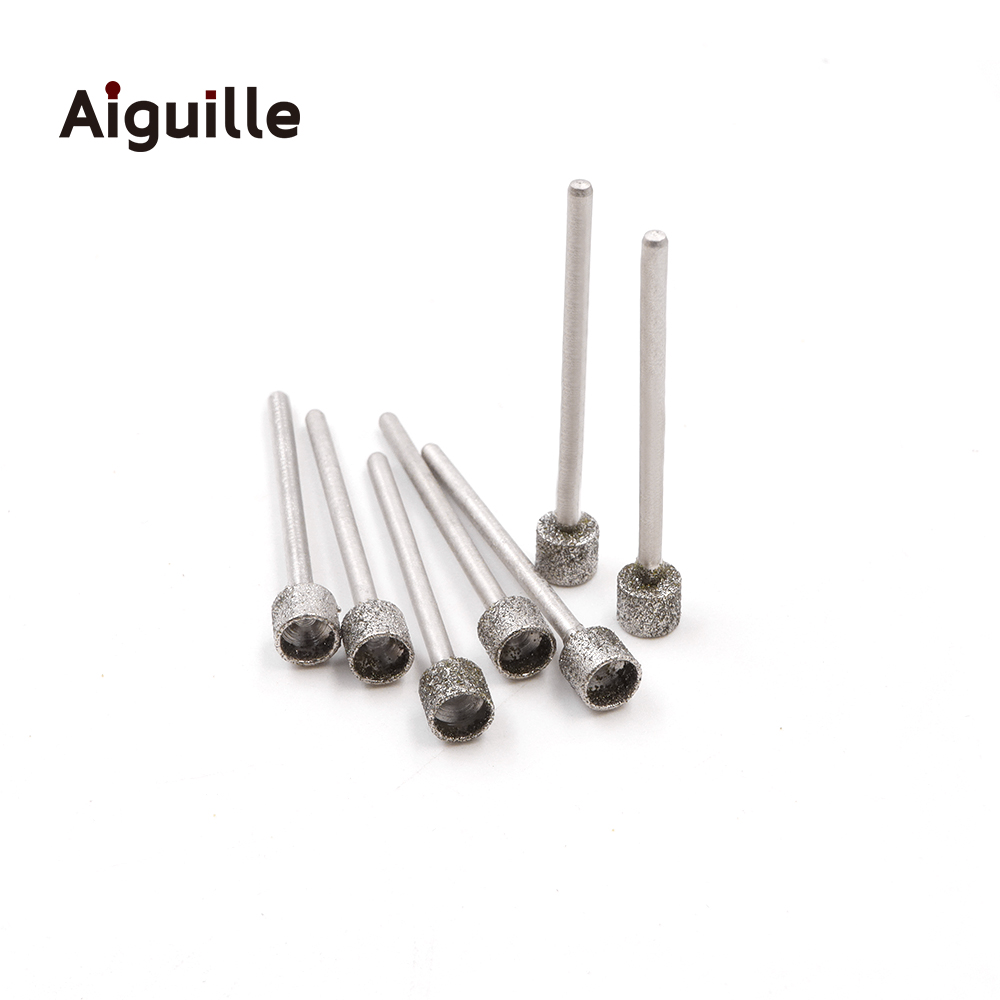 120# Diamond Grinding point 2.35mm Diamond Grinding Burr 1.0-6.0mm Teeth Grinding Bits Grinding Point