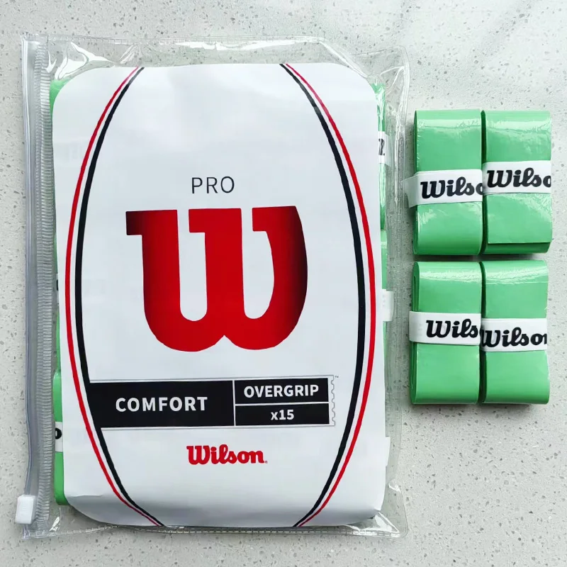 Wilso テニスオーバーグリップ Padel ラケットシングルグリップテープアンチスリップ屋外トレーニング交換汗止めバンドバドミントンアクセサリー