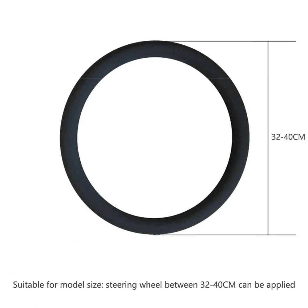 Capa de silicone para volante de carro, verão, universal, elástico, luva, textura macia, multicolorida, decoração automática, acessórios diy