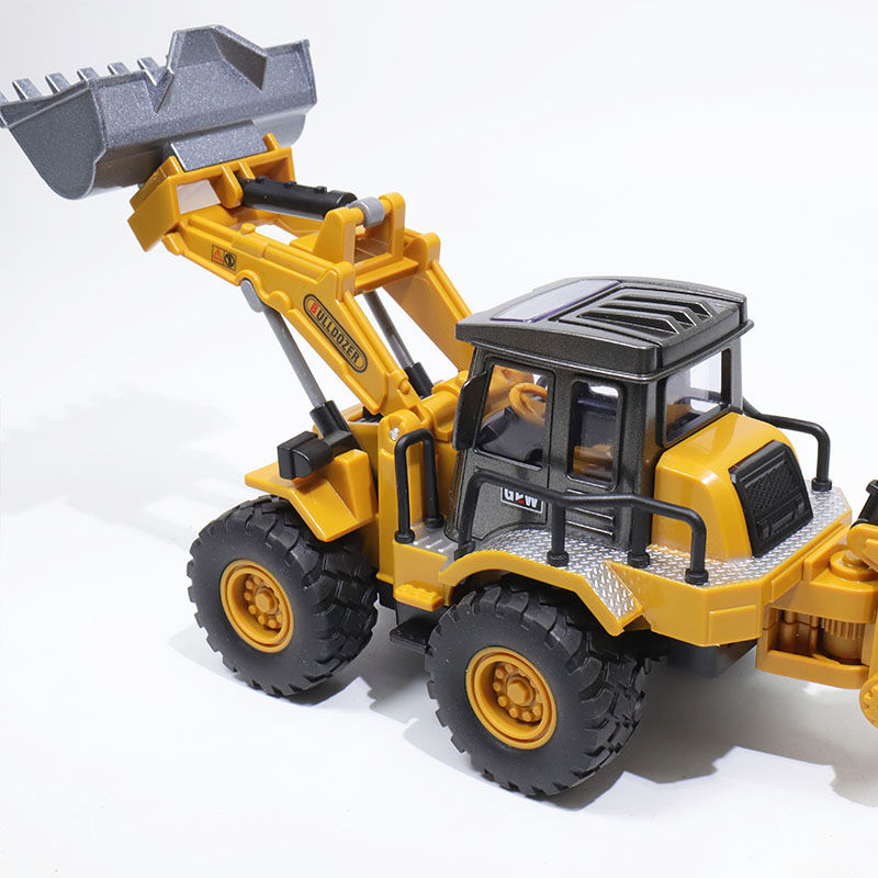 Techniek Diecast Traagheid Rijden Speelgoed voor Jongens Legering Tractor Graafmachine Bulldozer Kids Truck Kinderen Voertuig Model Gift