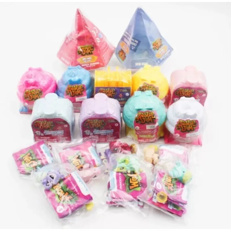 Originele Dierlijke Jam Mini Figuur Blinde Doos Speelgoed Verzamelbare Schatkist Speelgoed Model Verzamelen Ornamenten Voor Kinderen Geschenken